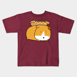 Hotdog Guinea Pig Kids T-Shirt